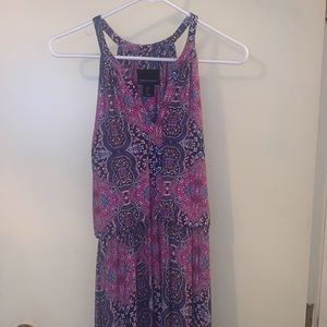 Cynthia Rowley Graphic Print Maxi Dress
